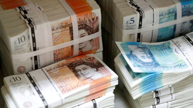Sterling boosted by drop in dollar, but Brexit negotiations weigh