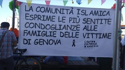 Islam Genova ricorda morti crollo ponte
