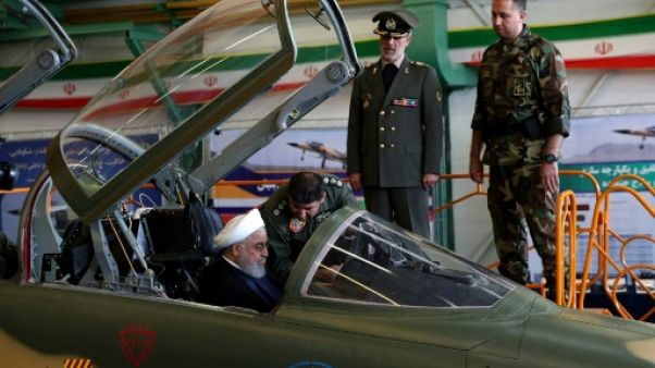 L'Iran dévoile son premier avion de combat, en pleine tension avec Washington L'Iran dévoile son premier avion de combat, en pleine tension avec Washington