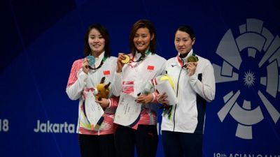 Jeux asiatiques: record du monde pour la Chinoise Liu au 50 m