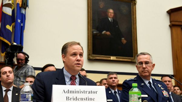 NASA chief excited about prospects for exploiting water on the moon NASA chief excited about prospects for exploiting water on the moon