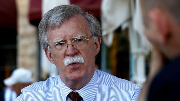 Trump adviser Bolton says Russia 'stuck' in Syria, Iran must leave