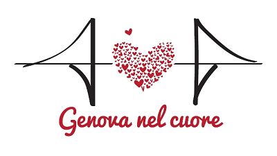 Serie A con maglia 'Genova nel cuore'
