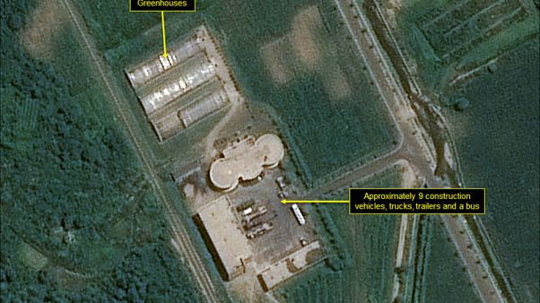 Images indicate North Korea halted dismantling of launch site - think tank Images indicate North Korea halted dismantling of launch site - think tank