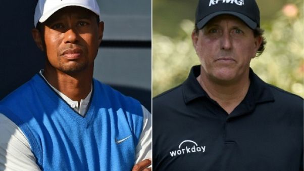 Golf: un duel Woods/Mickelson pour 9 M de dollars à Las Vegas Golf: un duel Woods/Mickelson pour 9 M de dollars à Las Vegas