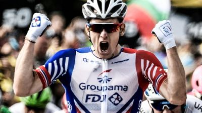 Tour du Poitou-Charentes: la passe de trois pour Démare