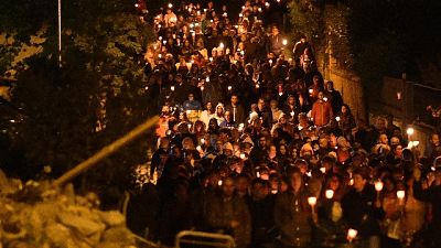 Ad Amatrice e Accumoli notte del ricordo Ad Amatrice e Accumoli notte del ricordo