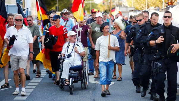 Merkel's conservatives under fire over right-wing radicalism in Saxony Merkel's conservatives under fire over right-wing radicalism in Saxony