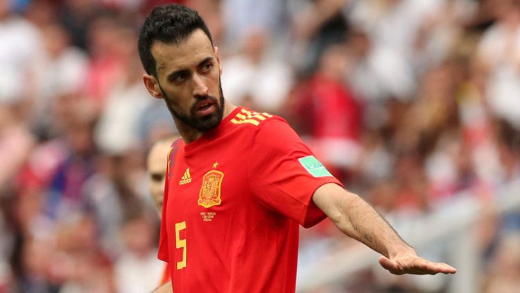 Spanish players united against Liga plans, says Busquets