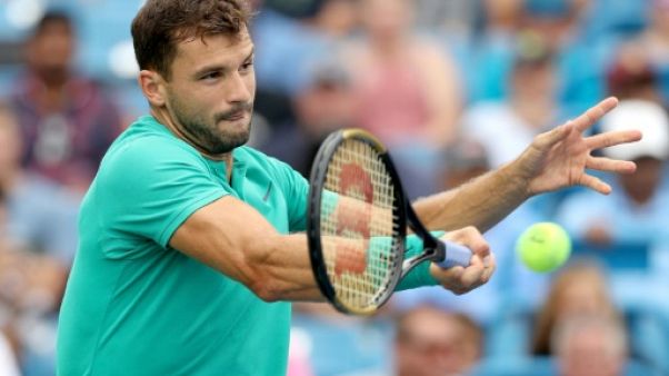 Le Bulgare Grigor Dimitrov, le 17 août 2018 à Cincinnati, dans l'Ohio Le Bulgare Grigor Dimitrov, le 17 août 2018 à Cincinnati, dans l'Ohio