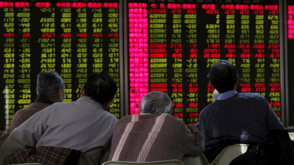 Asia stocks track Wall St lower, dollar buoyant; Powell in focus Asia stocks track Wall St lower, dollar buoyant; Powell in focus