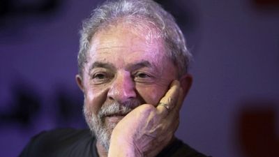 L'ancien président Lula da Silva à Sao Paulo au Brésil, le 22 février 2018
