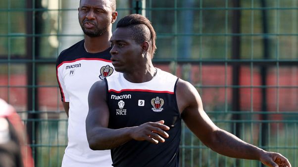 Image result for Balotelli says Vieira persuaded him to stay at Nice