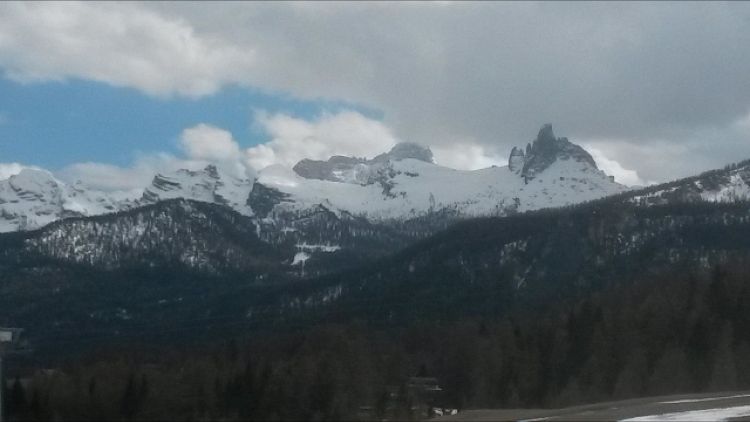 Meteo: sulle Dolomiti arriva la neve