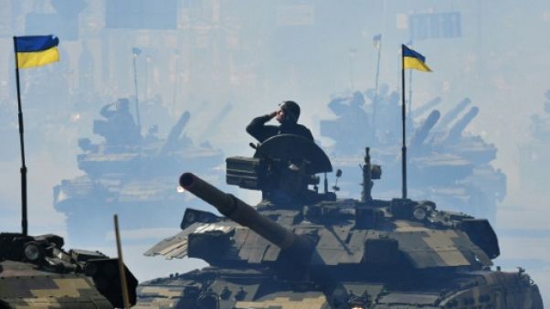 L'Ukraine commémore son indépendance avec une parade militaire sans précédent L'Ukraine commémore son indépendance avec une parade militaire sans précédent