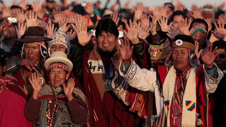 Special Report - Morales, indigenous icon, loses support among Bolivia's native people