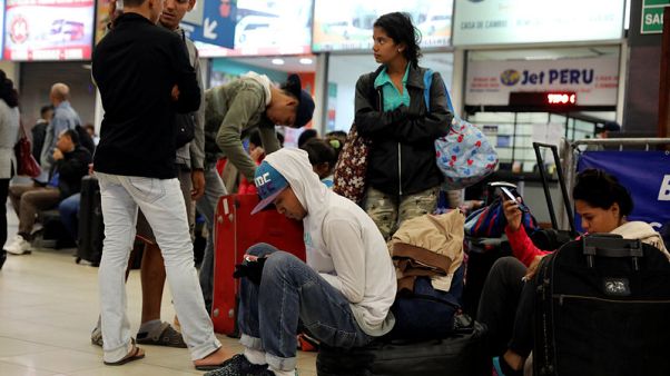 Venezuelan exodus approaching crisis moment - U.N. agency Venezuelan exodus approaching crisis moment - U.N. agency