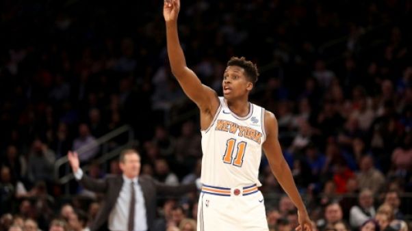 Mondial-2019: Frank Ntilikina forfait pour les matchs de septembre Mondial-2019: Frank Ntilikina forfait pour les matchs de septembre