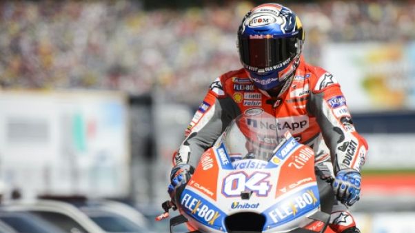 Moto: Dovizioso domine les séances d'essais du GP de Grande-Bretagne sur le sec Moto: Dovizioso domine les séances d'essais du GP de Grande-Bretagne sur le sec