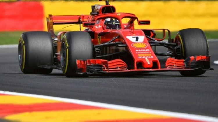 Kimi Räikkönen domine les essais libres du GP de Belgique le 24 août 2018