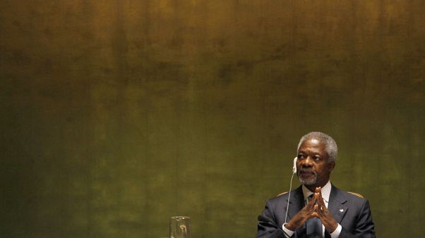 Former U.N. chief Kofi Annan to be buried in Ghana on September 13 - president Former U.N. chief Kofi Annan to be buried in Ghana on September 13 - president