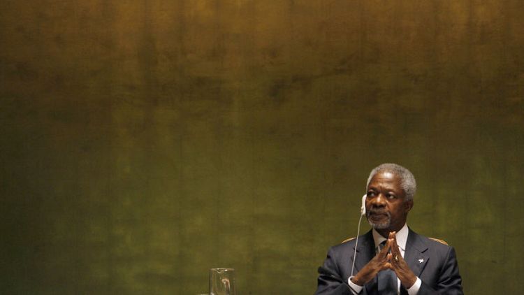 Former U.N. chief Kofi Annan to be buried in Ghana on September 13 - president
