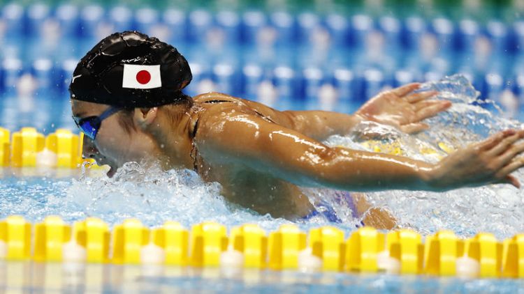 Japan swim queen Ikee makes light of Tokyo burden