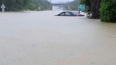 Certaines régions de Taïwan ont reçu plus d'un mètre d'eau depuis jeudi