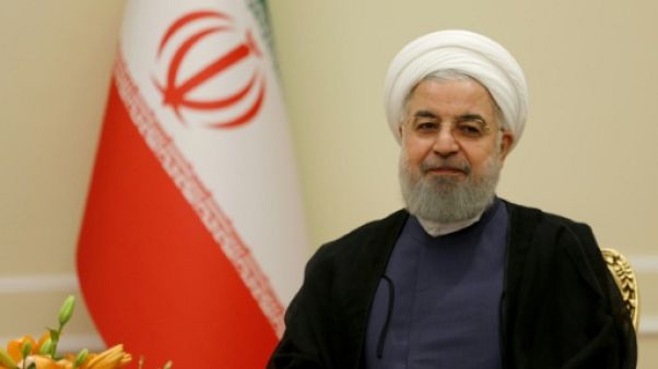 Le président iranien Hassan Rohani à Téhéran, le 8 août 2018 Le président iranien Hassan Rohani à Téhéran, le 8 août 2018