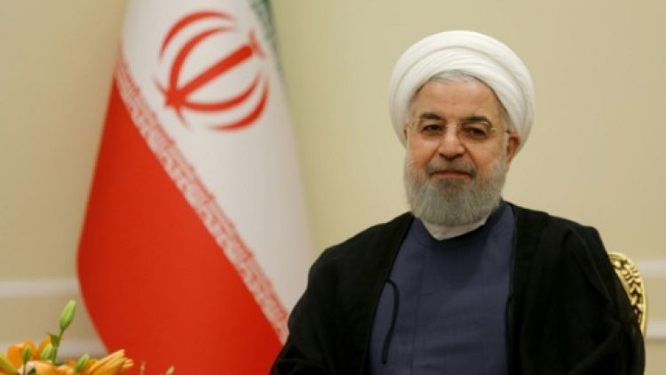 Le président iranien Hassan Rohani à Téhéran, le 8 août 2018