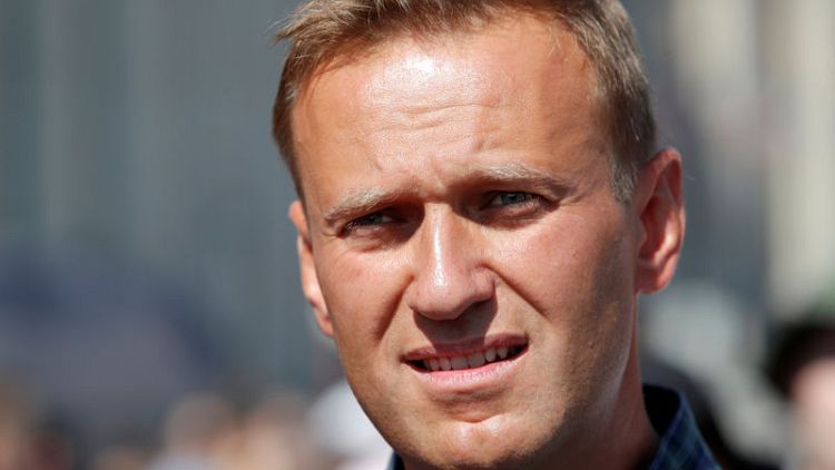 Russian opposition leader Navalny detained in Moscow - spokeswoman