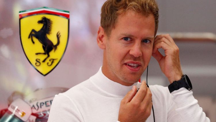Vettel completes Ferrari sweep of Belgian practice