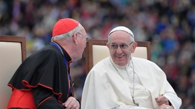 Le pape François à Dublin le 25 aout 2018
