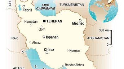 Carte de l'Iran