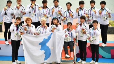 Jeux asiatiques: première médaille d'or pour la Corée unifiée