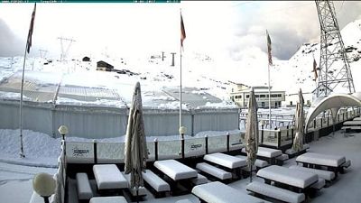 Grandine e neve in Valtellina