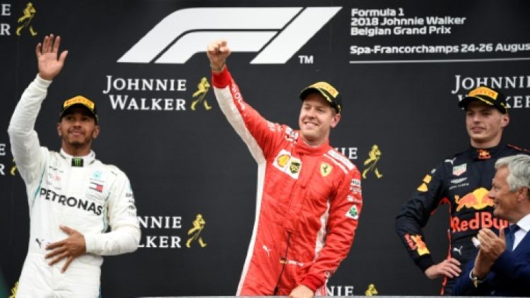 GP de Belgique: Vettel grignote Hamilton avec un succès plein de promesses