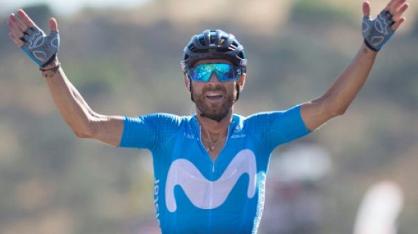 Tour d'Espagne: Valverde toujours vert, Kwiatkowski en rouge Tour d'Espagne: Valverde toujours vert, Kwiatkowski en rouge