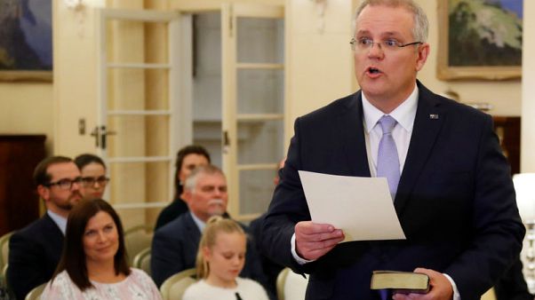 New Australian PM gets to work; government support plummets New Australian PM gets to work; government support plummets
