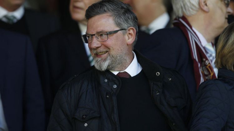 Hearts manager Levein taken to hospital