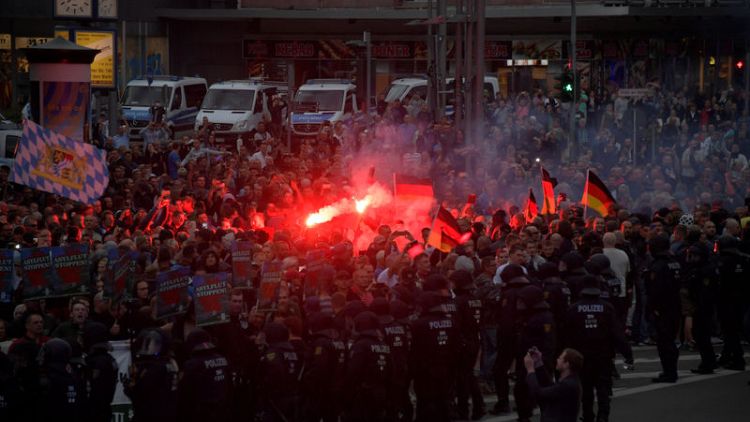 German government condemns far-right demonstration after killing