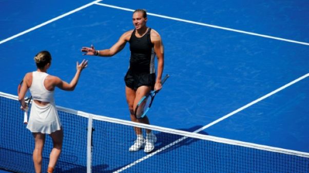 US Open: bis repetita pour Halep, assommée d'entrée, Serena et "Rafa" sans traîner US Open: bis repetita pour Halep, assommée d'entrée, Serena et "Rafa" sans traîner