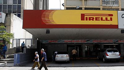 Workers protest shutdown of tyre maker Pirelli's Venezuela plant