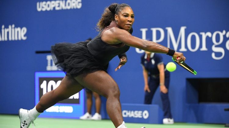 Williams gets warm welcome and win in U.S. Open return