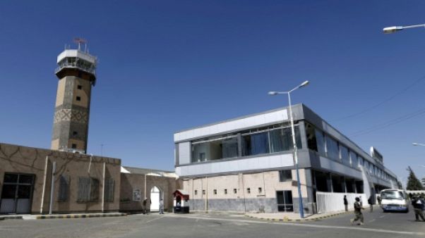 L'aéroport international de Sanaa au Yémen, le 23 novembre 2017 L'aéroport international de Sanaa au Yémen, le 23 novembre 2017