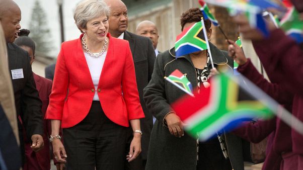 UK will use aid budget to boost trade in Africa - PM May to say UK will use aid budget to boost trade in Africa - PM May to say