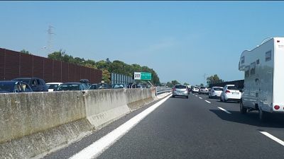 A14, traffico scorrevole nel sud Marche