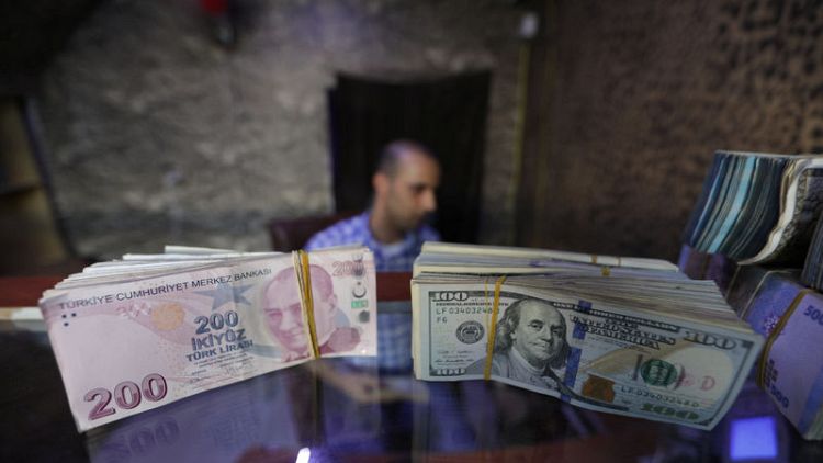 Falling lira hits Syrian enclave backed by Turkey