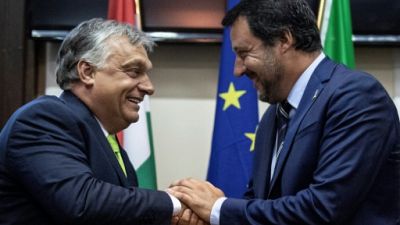 Salvini rencontre Orban, inquiétudes sur un changement de cap de l'Italie