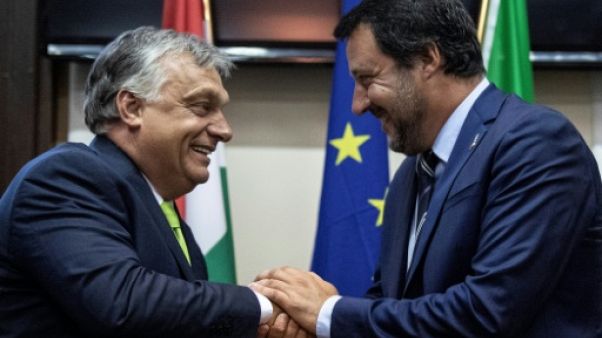 Salvini rencontre Orban, inquiétudes sur un changement de cap de l'Italie Salvini rencontre Orban, inquiétudes sur un changement de cap de l'Italie